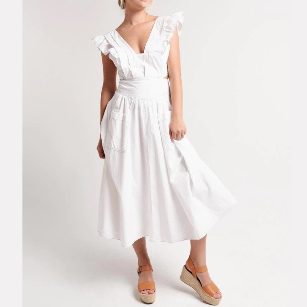 Rebecca Taylor La Vie‎ Poplin Dress Size Large